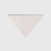 Driehoekige sjaal van wol met strass