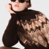 Fair Isle-trui met hoge hals