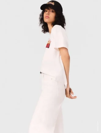 Geborduertes T-Shirt