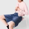 Geborduurde gebreide vest