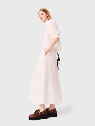 Geborduurde midirok