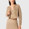 Gebreid vest met strass