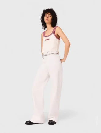 Gebreide crop top