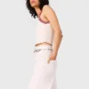 Gebreide crop top