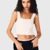 Gebreide crop top