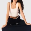 Gebreide crop top