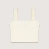 Gebreide crop top