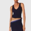 Gebreide maxi-jurk met uitneembare trui
