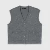 Gebreide top met strass