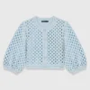 Gehaakt vest met strass