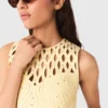 Gehaakte top met strass