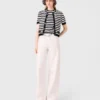 Gehakte cropped vest