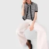 Gehakte cropped vest