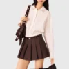 Gepleateerde skort