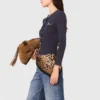 Geribbeld gebreid vest