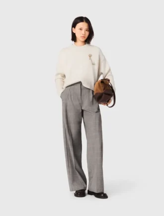 Geruite pantalon
