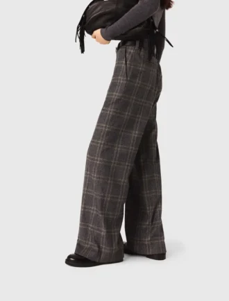 Geruite pantalon