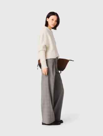 Geruite pantalon