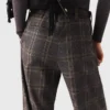 Geruite pantalon