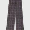 Geruite pantalon