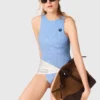 Gestreepte bodysuit
