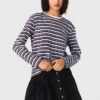Gestreptes T-shirt Gestreptes T-shirt