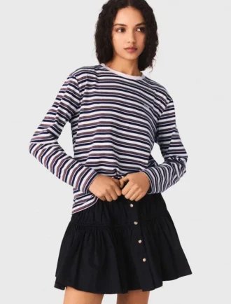 Gestreptes T-shirt