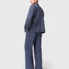 Gestructureerde blazer met strass