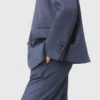 Gestructureerde blazer met strass