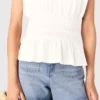 Getailleerd T-shirt met plooien