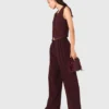 Getailleerde pantalon met hoge taille