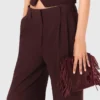 Getailleerde pantalon met hoge taille