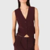 Getailleerde pantalon met hoge taille