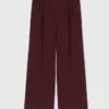 Getailleerde pantalon met hoge taille