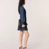 Gewatteerde leren M Bag