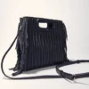 Gewatteerde leren M Bag