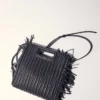 Gewatteerde leren M Bag
