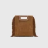 Gewatteerde suède M Bag