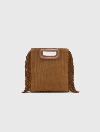 Gewatteerde suède M Bag