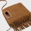 Gewatteerde suède M Bag