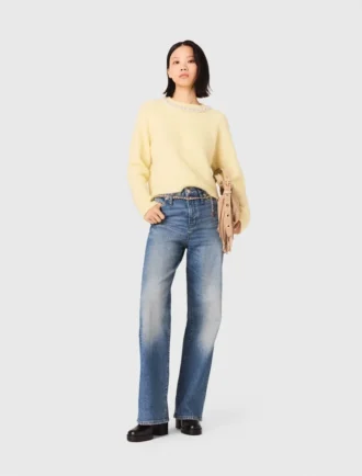 Jeans met kettingriem