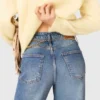 Jeans met kettingriem