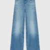 Jeans met kettingriem