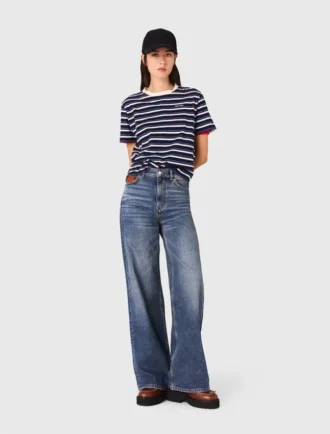 Jeans met wijde pijpen