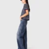 Jeans met wijde pijpen