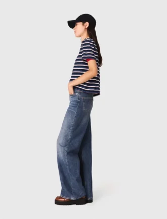 Jeans met wijde pijpen
