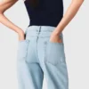Jeans met wijde pijpen en strass