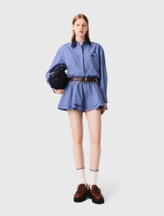 Jumpsuit met afneembare kraag