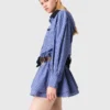 Jumpsuit met afneembare kraag