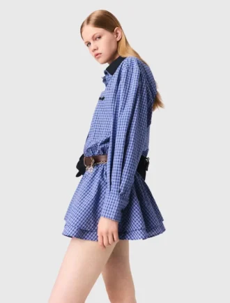 Jumpsuit met afneembare kraag